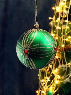 Green Christmas Ornament