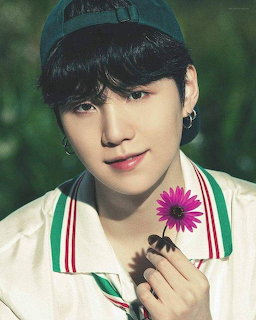 Suga BTS Portrait