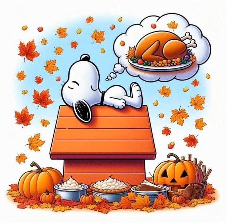 Snoopy Thanksgiving Dream
