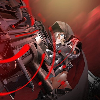 Anime Girl with Gun