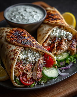 Grilled Chicken Wraps