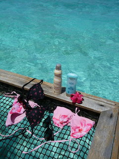 Bikini on Tropical Dock