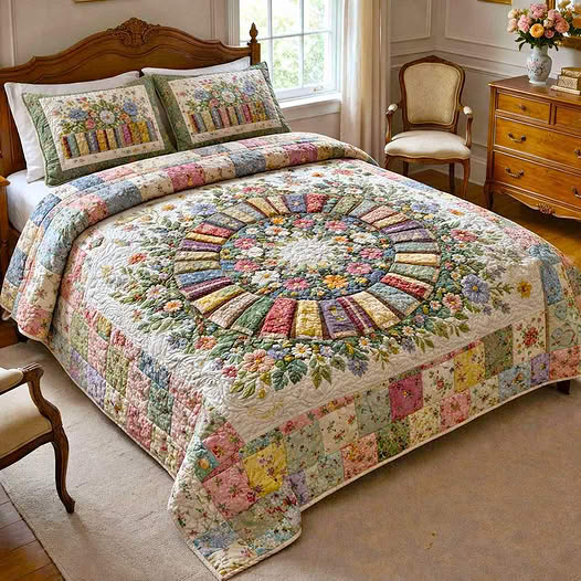 Cozy Bedroom Quilt Set