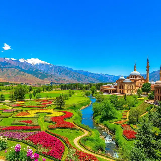Iran Garden Mosque