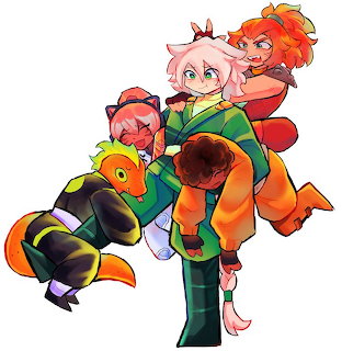 Master Lloyd and Students