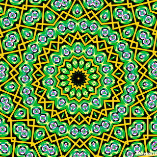 Green Yellow Mandala
