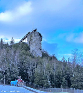 Castle Rock Winter Scene