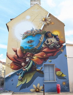 Street Art Mural Limay France