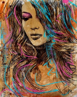 Abstract Woman Portrait