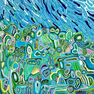 Green Dreamer Abstract