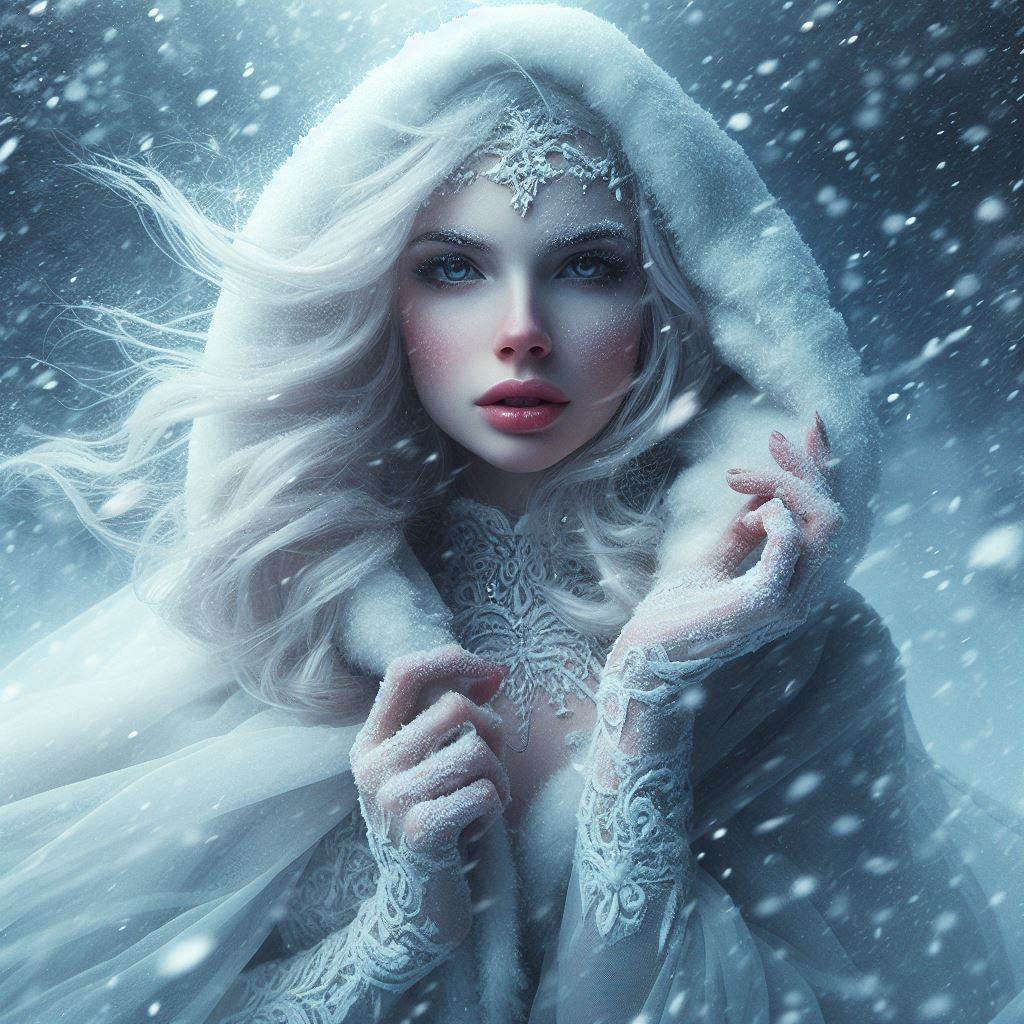 Winter Beauty Portrait
