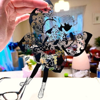 Hina Aoyama Paper Cut Flower