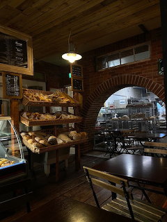 Cozy Bakery Cafe Interior