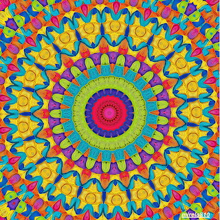 Colorful Floral Mandala