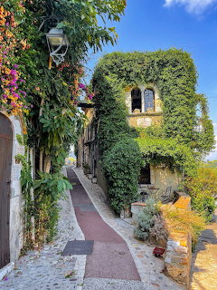 French Riviera Village Street