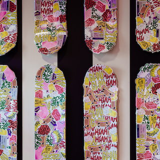 Colorful Vertical Wall Panels