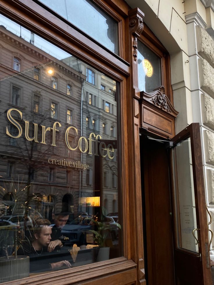 Surf Coffee Shop Exterior