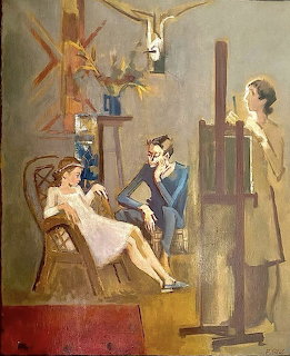 Françoise Gilot Artist Studio