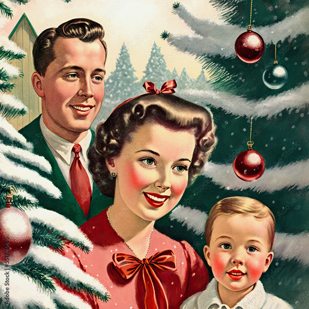 Family at Christmas