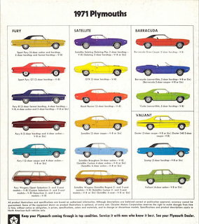 1971 Plymouth Cars Ad