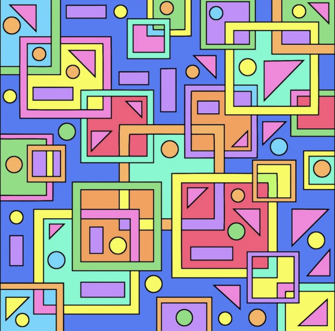 Geometric Shapes Pattern