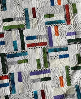 Colorful Long Arm Quilt