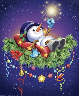 Snowman's Wreath
