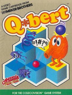 Q*bert Game Cartridge