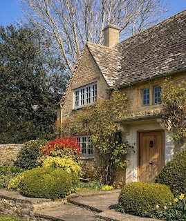 English Stone Cottage Garden