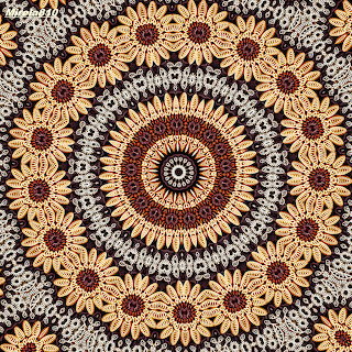 Sunflower Mandala Pattern