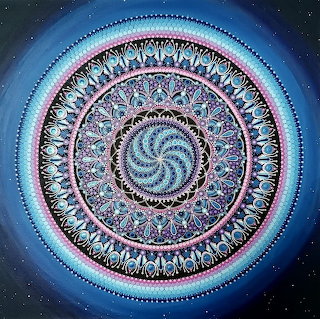 Intricate Mandala Spiral Pattern