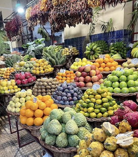Madeira Fruit Market Display