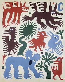 Minna Leunig Folk Art Animals