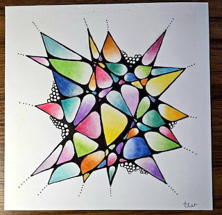 Geometric Starburst Mandala