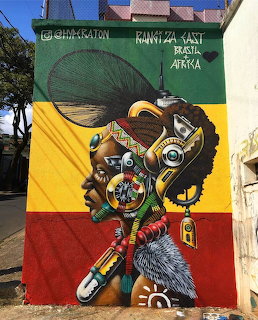 Afrofuturism Street Mural Nairobi