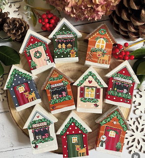 Christmas Gingerbread House Cookies