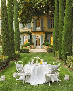French Country Garden Dining