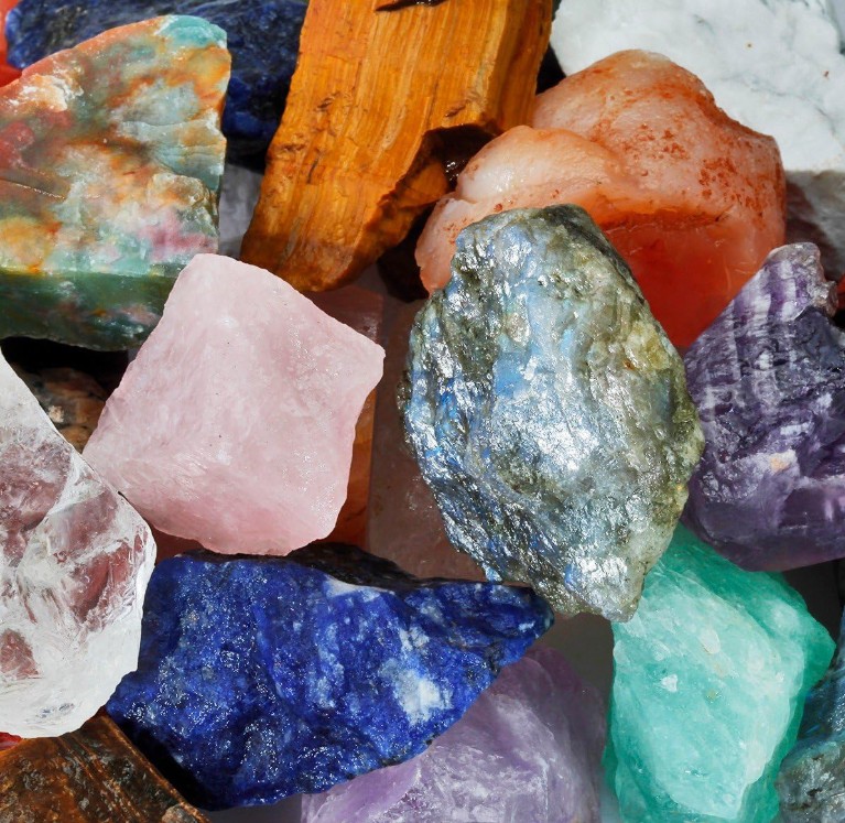 Colorful Polished Gemstones