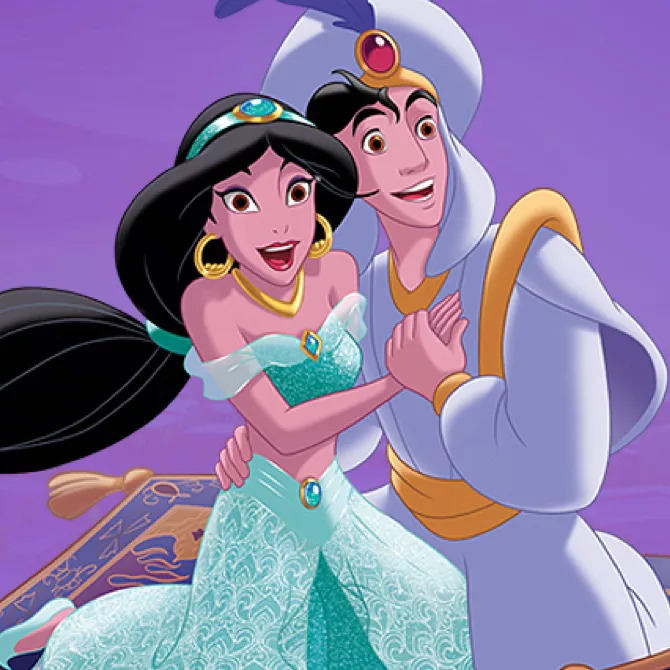 Aladdin and Jasmine