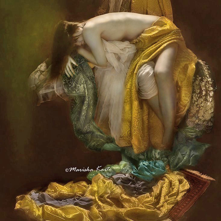 Woman in Classical Dress
