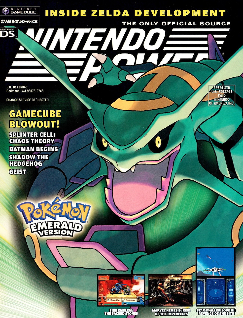 Pokemon Emerald Magazine Cover