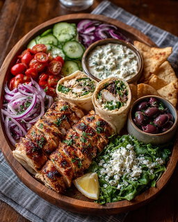 Mediterranean Mezze Platter