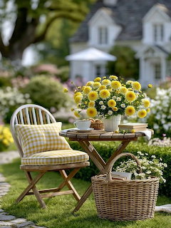 Yellow Garden Corner