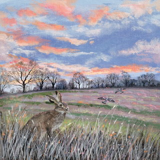 Hare at Dusk
