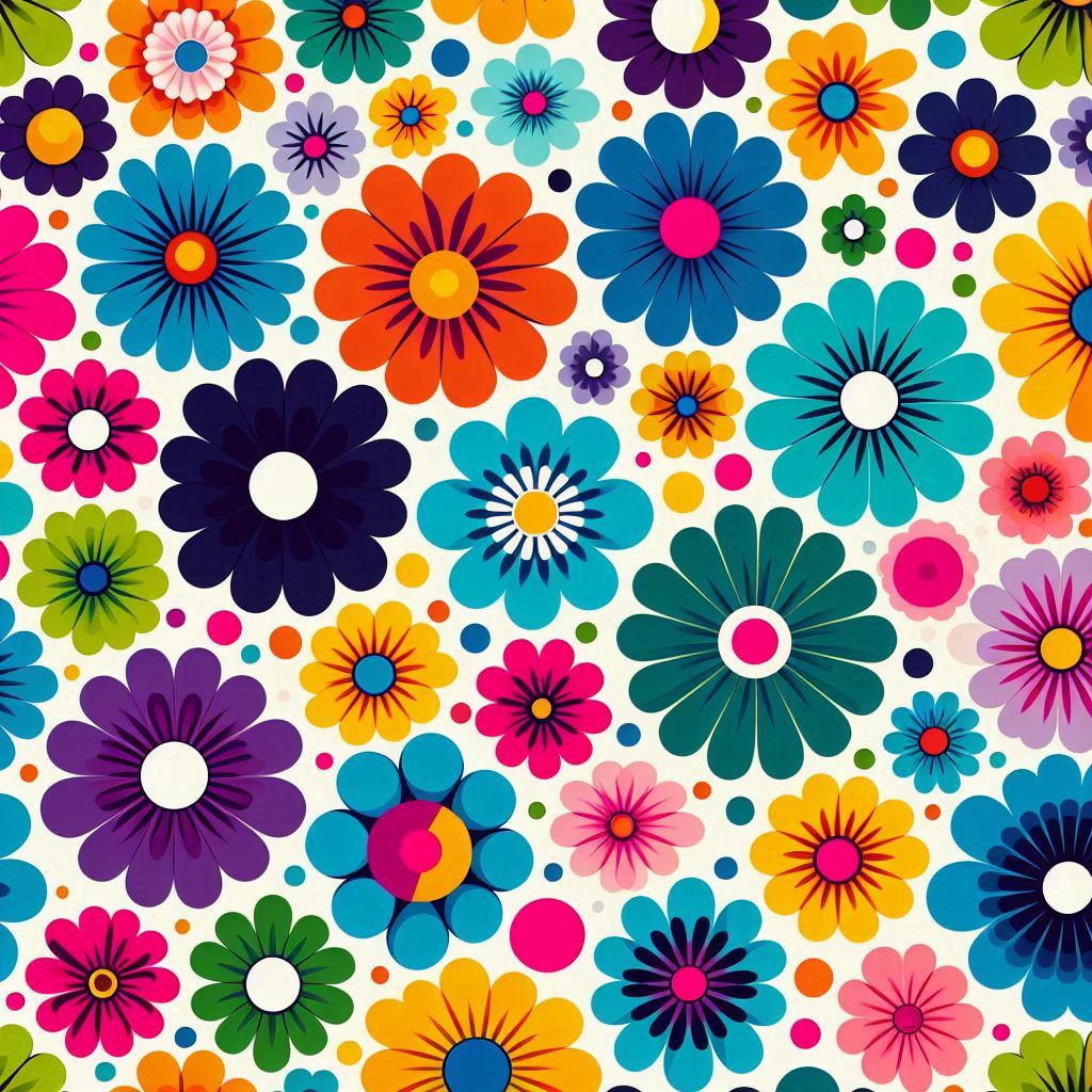 Colorful Flower Pattern