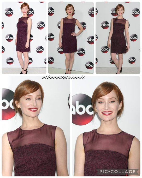 Portrait of red-haired woman Lotte Verbeek