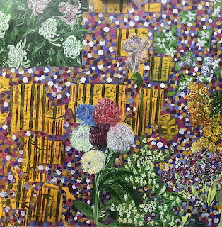 Floral Mosaic Art