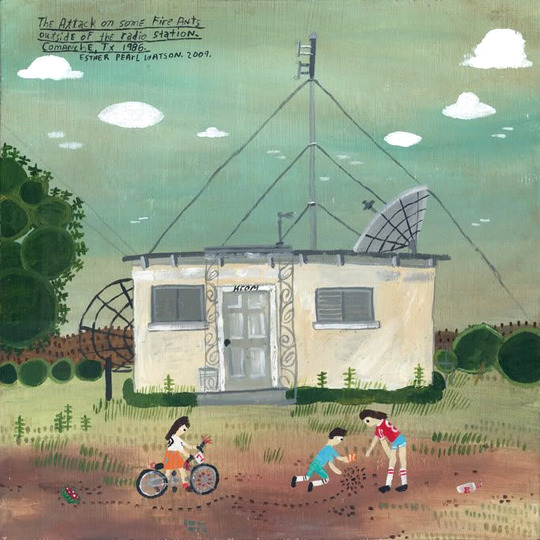 Illustration of a house being built with children playing outside in the yard