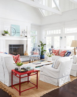 Bright Coastal Living Room