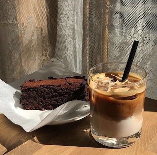 Iced Coffee Brownie